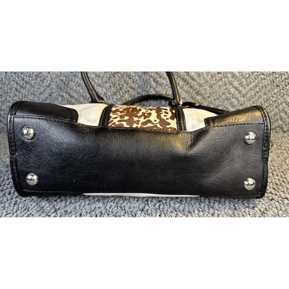 Michael Kors Hamilton Cowhide Leather Handbag Purse READ - Picture 10 of 15